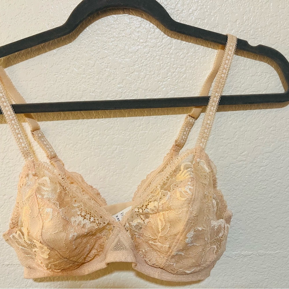 Simone Perele Lace Bra in Soft Beige